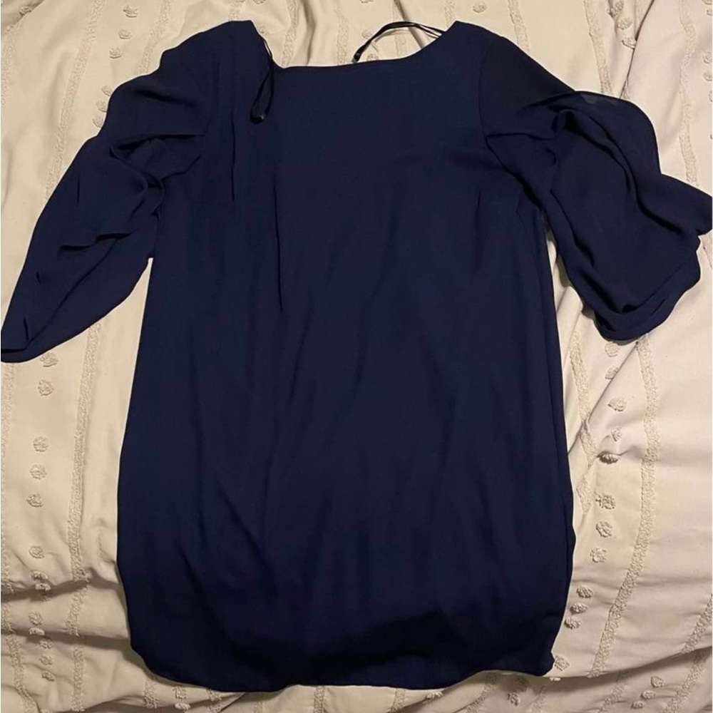 Navy blue party dress